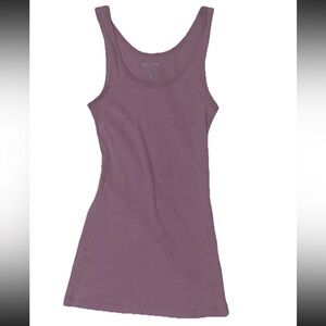 Y2K Ribbed Long Body Tank Top Woman’s Sz.Small Pink Trendy Stylish Cute Girly